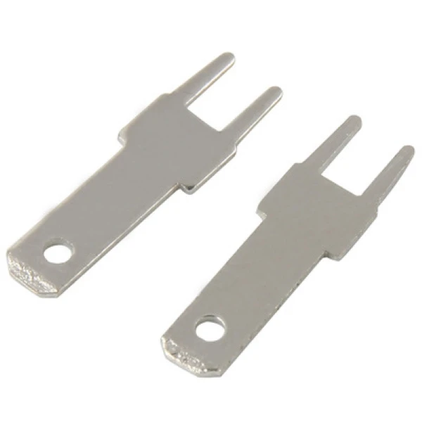 Long Cpper Alloy Terminal PCB Male Flat
