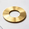 Mässingsbrickor med stor diameter